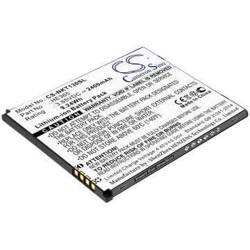 Nokia älypuhelinten Nokia 1 Plus / TA-1111 yhteensopiva akku 2400mAh