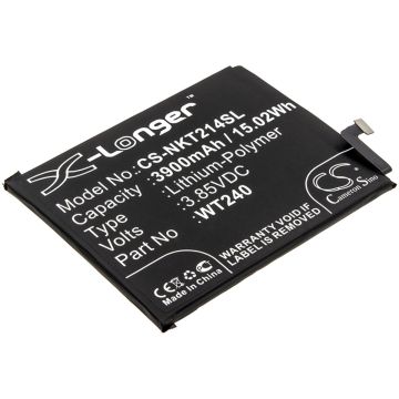 Nokia älypuhelinten 2.3 / 2.3 LTE yhteensopiva akku 3900mAh