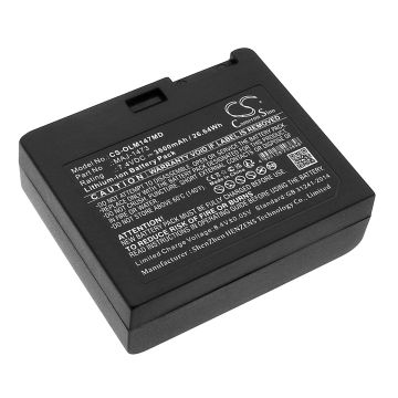 Olympus lääketieteellisen laitteen EndoCapsule RE-1 / EndoCapsule VE-1 yhteensopiva akku 3600mAh