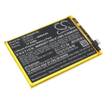 OPPO puhelimen A58 / CPH2577 yhteensopiva akku 4600mAh