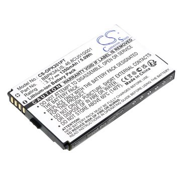 Optoma projektorien PK201 / PK301 yhteensopiva akku 1350mAh