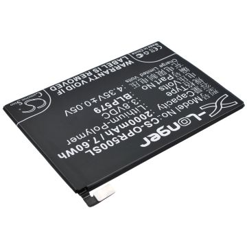 OPPO R5, R8107, R8109 akku 2000mAh
