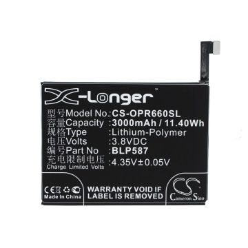 OPPO R6607 akku 3000mAh