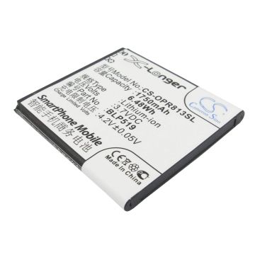 OPPO 701T, R813T, R817 akku 1750mAh