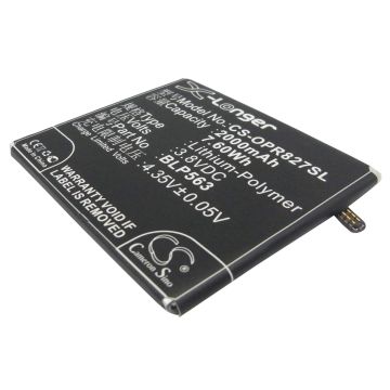 OPPO R827, R827T, R850 akku 2000mAh