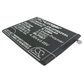 OPPO R1, R1K, R1L akku 2400mAh
