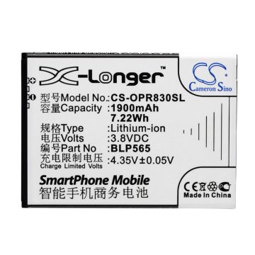 OPPO Neo 4G, Neo 5, Neo 5 2015 Dual SIM akku 1900mAh
