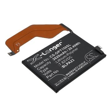OPPO puhelimen Realme GT5 150W yhteensopiva akku 2620mAh