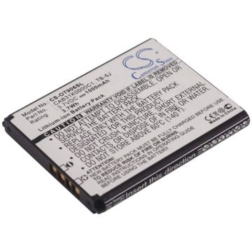 Alcatel One Touch 906 akku 1000mAh/3.7Wh
