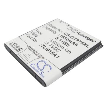 Alcatel One Touch 975, One Touch 975N, OT-975 akku 1650mAh