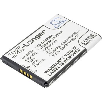 Alcatel One Touch 993D, One Touch 995, OT-993D akku 1750mAh