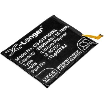 Alcatel 5085D, 5085G, A5 akku 2800mAh