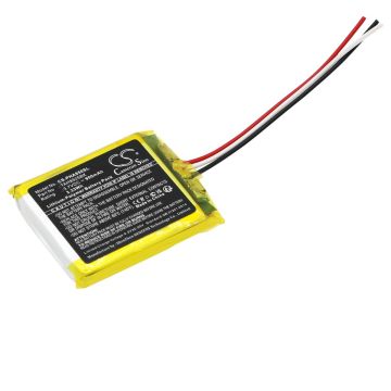 Philips langattomien kuulokkeiden TAH9505BK yhteensopiva akku 900mAh