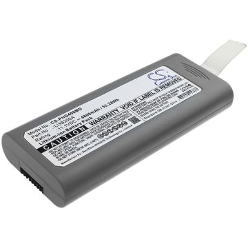 Philips lääketieteellisen laitteen G40 / G40E yhteensopiva akku 4800mAh