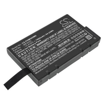 Philips lääkintälaitteen Goldway G50, Goldway G60 yhteensopiva akku 7800mAh