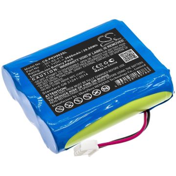 Peaktech tutkimuslaitteen P 9020 / P9020A yhteensopiva akku 2600mAh