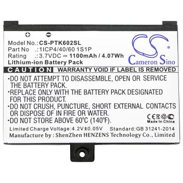 Pocketbook Pro akku 1100mAh