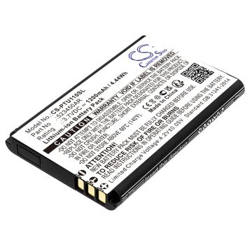 Panasonic puhelimen KX-TU110 / KX-TU110 EXB yhteensopiva akku 1200mAh