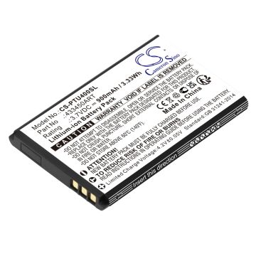 Panasonic puhelimen KX-TU400 / KX-TU400 EXRM yhteensopiva akku 900mAh