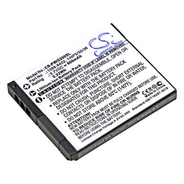 Panasonic RP-WFG20, RP-WFG20E, RP-WFG20E-K akku 600mAh / 2.22Wh