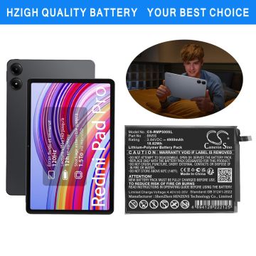 Redmi tabletin Pad Pro yhteensopiva akku 4900mAh