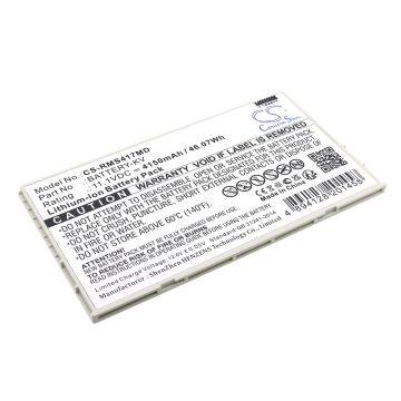 iRay lääketieteellisen laitteen Mars1417V-TSI / Mars1717V-TSI yhteensopiva akku 4150mAh