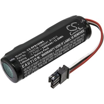 Philips lääketieteellisen laitteen BiliChek Noninvasive Bilirubin yhteensopiva akku 3400mAh