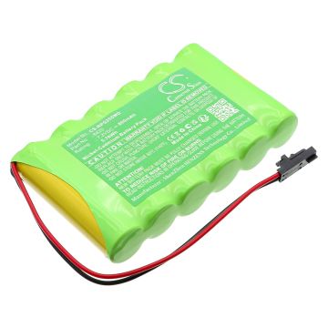 Respironics lääketieteellisen laitteen 2500 Smart Recorder yhteensopiva akku 800mAh