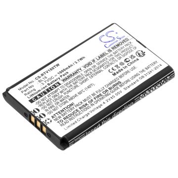 Retevis radiopuhelimen RT18 / RT618 yhteensopiva akku 1000mAh
