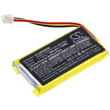 Sennheiser langattomien kuulokkeiden Flex 5000 / RS 5000 yhteensopiva akku 280mAh