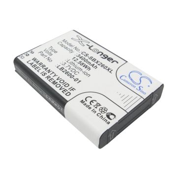 4G Systems hotspotin XSBox GO+ yhteensopiva akku 3400mAh