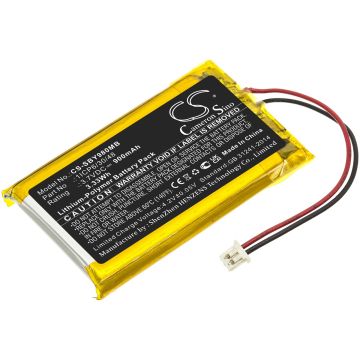 Sanitas itkuhälyttimen SBY 98 yhteensopiva akku 900mAh
