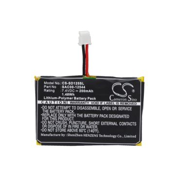 Sportdog koirapannan HoundHunter SD-3225 SR-300 rec / ProHunter SD-2525 SR-300 recei yhteensopiva akku 200mAh