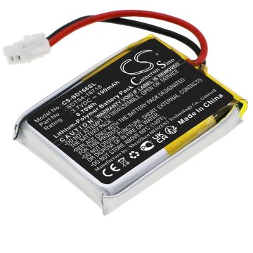 Sportdog koirapannan YardTrainer YT-100 Collar / SDT54-16683 yhteensopiva akku 190mAh