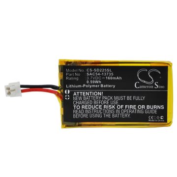 SportDOG koirapannan FieldTrainer 425 / FieldTrainer 425S yhteensopiva akku 160mAh