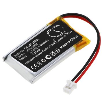 Dogtra koirapannan 202C / 280C yhteensopiva akku 250mAh