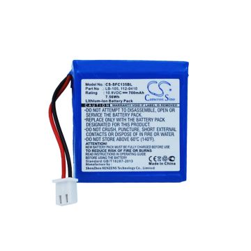 Safescan 135i, 145ix, 155i akku 700mAh