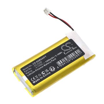 SCANGRIP taskulampun I-View COB LE / 03.5026 yhteensopiva akku 1400mAh