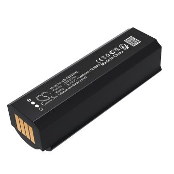 SHURE mikrofonin ADX2 / ADX2 Handheld Wireless Microphone Transmitter yhteensopiva akku 3400mAh
