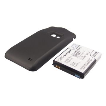 Samsung Galaxy Beam, GT-I8530 yhteensopiva tehoakku laajennetulla takakannella 2800 mAh