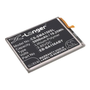 Samsung puhelimen Galaxy A15 4G 2024 / SM-A155F/N yhteensopiva akku 5000mAh