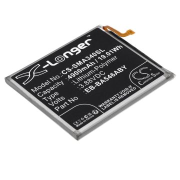 Samsung puhelimen Galaxy A34 5G / Galaxy A34 5G 2023 yhteensopiva akku 4900mAh