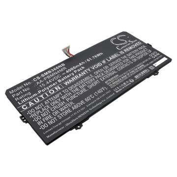 Samsung kannettavan tietokoneen GALAXY BOOK PRO NP930XDB-KD1HK / GALAXY BOOK PRO NP930XDB-KD1SE yhteensopiva akku 4000mAh