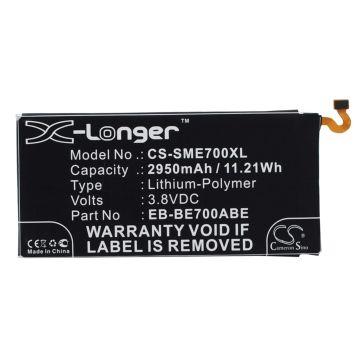 Samsung Galaxy E7, Galaxy E7 Duo, Galaxy E7 Duos 4G akku 2950 mAh