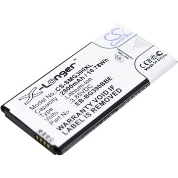 Samsung Galaxy Xcover 4 SM-G390 akku NFC tuella 2500 mAh