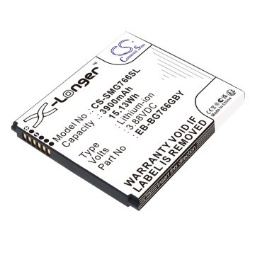 Samsung puhelimen Galaxy XCover7 Pro / SM-G766B yhteensopiva akku 3900mAh