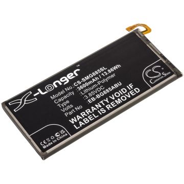 Samsung älypuhelinten Galaxy A8 Star / Galaxy A9 Star yhteensopiva akku 3600mAh