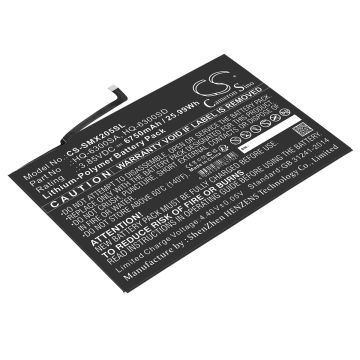 Samsung tabletin Tab A8 10.5 / SM-X200 yhteensopiva akku 6750mAh