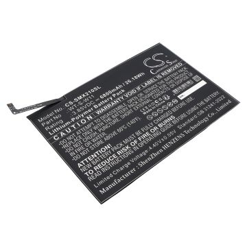 Samsung tabletin Galaxy Tab A9+ 5G 11 / SM-X210 yhteensopiva akku 6800mAh