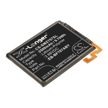 Samsung puhelimen Galaxy Z Flip 5G / SM-F707U1 yhteensopiva akku 2500mAh